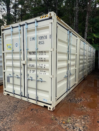 40 FT HIGH CUBE MULTI-DOOR SHIPPING CONTAINER