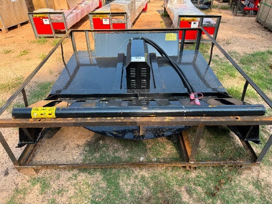 Unused Agt Skid Steer Brush Cutter (16 - 21 Gpm Flow Rate, 72 Inch Cutting Width)