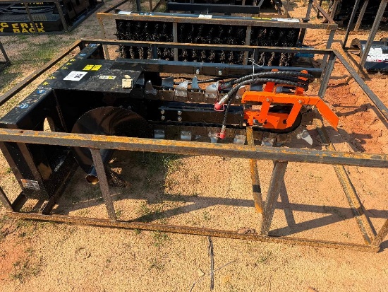 UNUSED AGT SKID STEER TRENCHER ATTACHMENT (48 INCH)