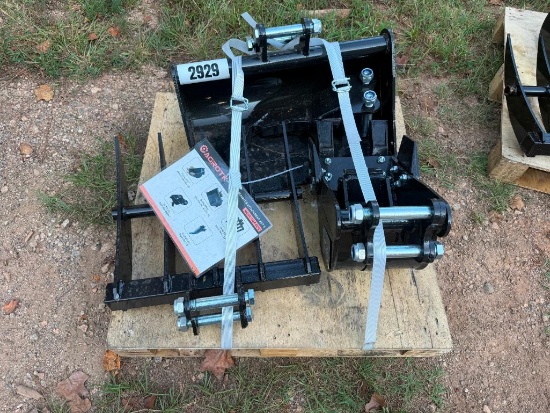 UNUSED AGT MINI EXCAVATOR ATTACHMENT SET
