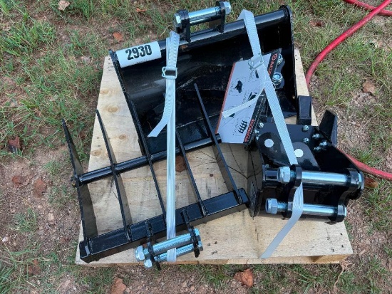 UNUSED AGT MINI EXCAVATOR ATTACHMENT SET