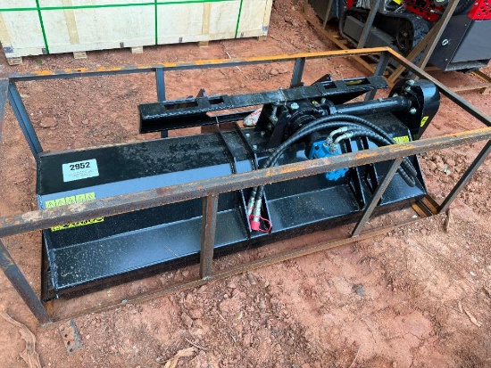 UNUSED AGT/MOWER KING SKID STEER FLAIL MOWER