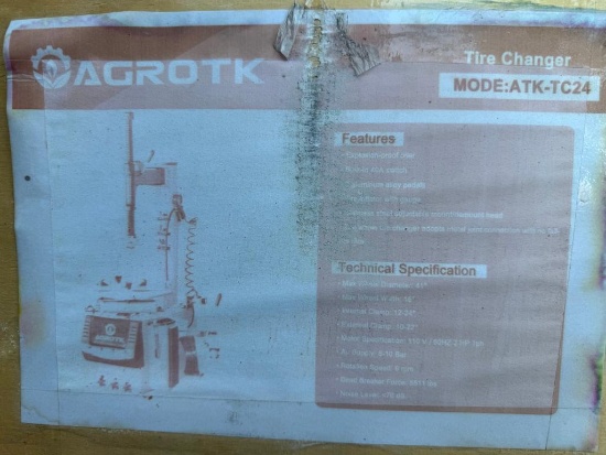 UNUSED AGROTK TIRE CHANGER (MODEL ATK-TC24)