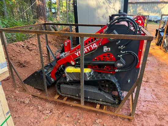 UNUSED AGT YSRT14 MINI SKID STEER LOADER