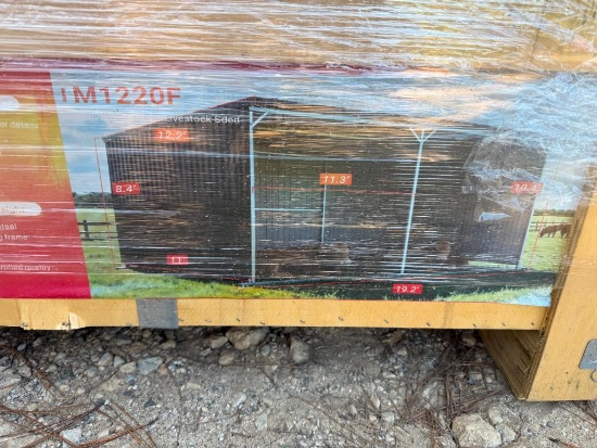 Unused Sdlanch M1220f Livestock Shed (11ft X 19.2 Ft)