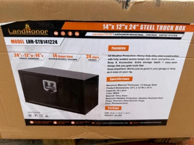 Unused Landhonorall Weather Steel Truck Toolbox