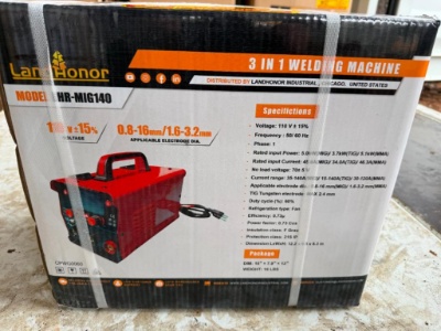 Unused Landhonor 3 In 1 Welding Machine (Small)