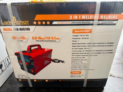 Unused Landhonor 3 In 1 Welding Machine (Small)