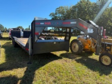 2023 MAXX-D H8X GOOSENECK TRAILER (24' X 101", GVWR-12000LBS, TANDEM 8000LB AXLES, HYDRAULIC JACKS,
