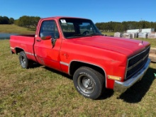 1986 CHEVROLET C10 PICKUP TRUCK