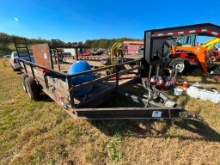 78"X16' 2 AXLE TRAILER