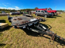 2015 BIG TEX 70 DM CAR HAULER TRAILER **NO TITLE** (20'X83", TANDEM AXLEES, 5 LUG 2015, BREAKAWAY