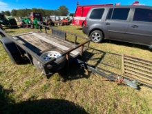 5'X10' SINGLE AXLE TILT TRAILER **NO TITLE** (2"