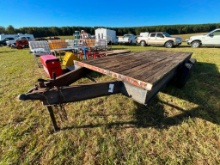 74" X 16' 2 AXLE TRAILER R2