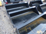 72-Inch Smooth Bucket for a Skid Steer