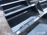 66-Inch Smooth Bucket for a Skid Steer