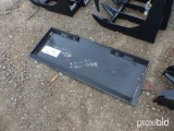 Backplate for a Skid Steer