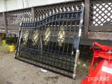 Double Hung Decorative Wrought Iron Gates