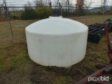 1,100 Gallon Plastic Water Tank