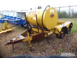 Construction Trailer With Mounted Fuel Tank