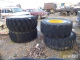 Four Used Wheels & Tires