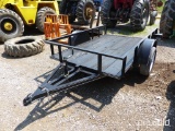 8' FT Bumper Hitch Trailer