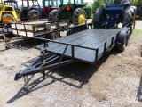 18' FT Bumper Hitch Trailer