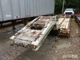 1985 Trail King Lowboy Trailer