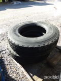 Set of Two 11R-22.5 Michelin Tires
