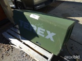 Terex Fiberglass Hood for a Forklift