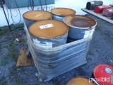 Four 55-Gallon Drums of Grease