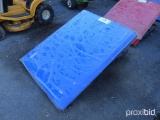 Fiberglass Tractor Canopy in Ford Blue