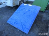 Fiberglass Tractor Canopy in Ford Blue