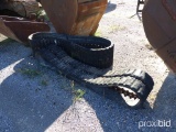 Set of Used Rubber Tracks