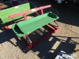 Two-Seat Bench for a Wagon