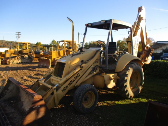 New Holland 555E Loader Backhoe