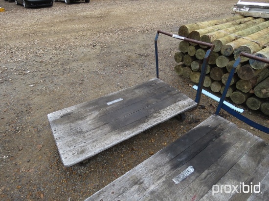 Flatbed/Shop Trolley on Casters