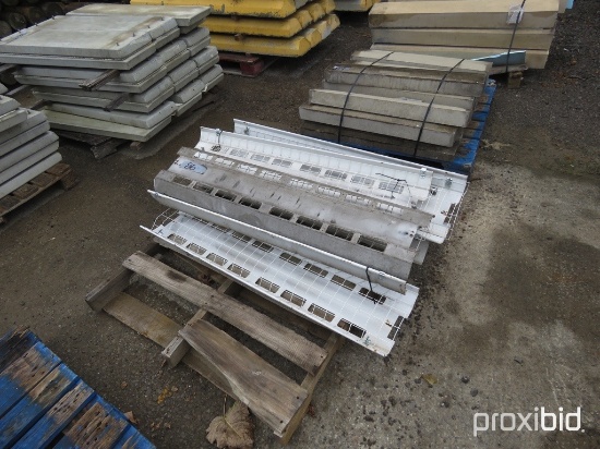 Pallet of Protectors for Fluorescent Lights