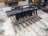 Front 60-Inch Root Rake for a Tractor