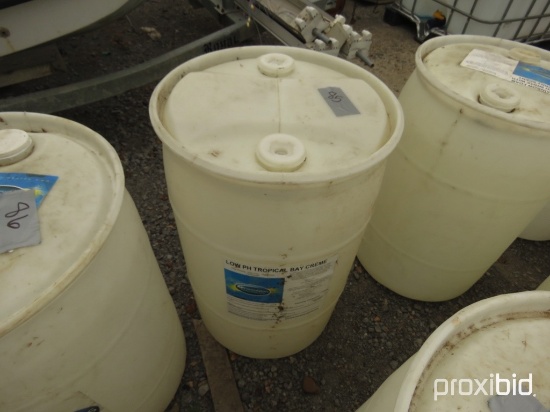 25-Gallon Plastic Barrel