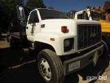 1997 Chevrolet C8500 Flatbed Truck With Moffett Bed and Moffett