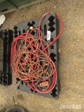 Pallet of Miscellaneous Jumper Cables and Air Hoses