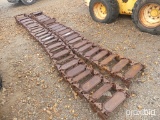 Set of Steel Tracks for a Skid Steer