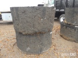 Set of Four Solid Tires for a Wheel Loader