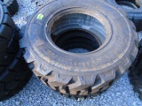 Two Michelin 12R16.5 Bibsteel Tires