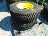 Turf Tires and Wheels for a Tractor