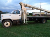 1993 GMC Topkick with JLG 1250BT Crane