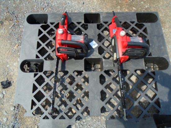 2- Homelite Electric Chain Saws