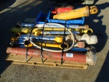 Pallet of Hydraulic Cylinders and Fittings