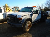 2008 Ford F450XL SD Flatbed Truck